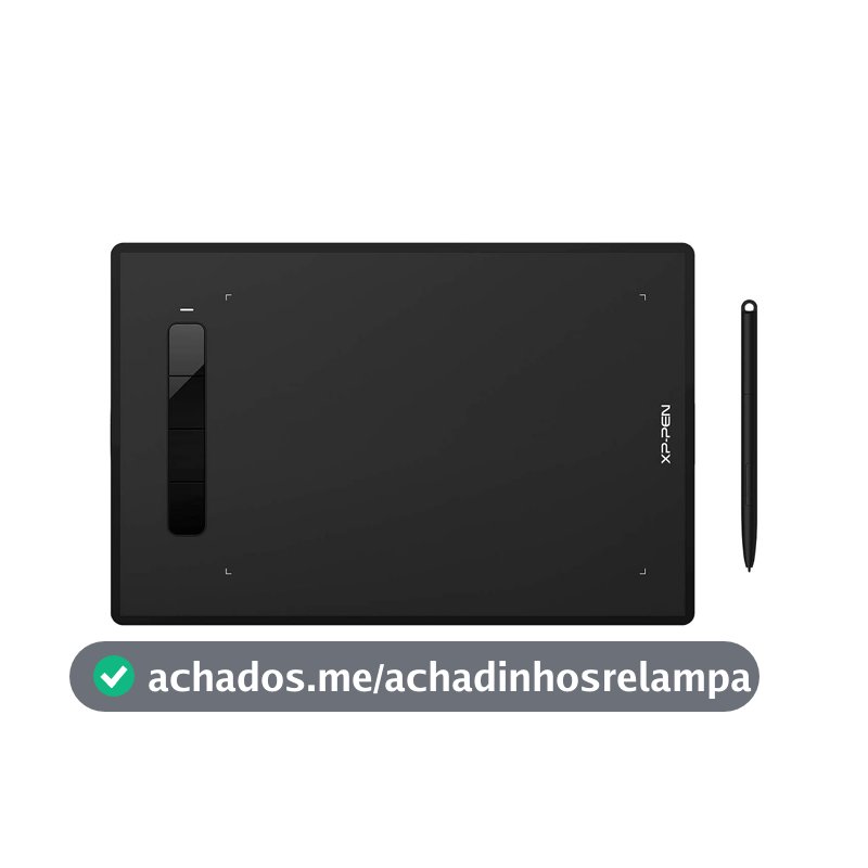 Mesa Digitalizadora XP-Pen Star G960S, 9x6 polegadas, USB, Compatível PC/Mac/Android, Preto