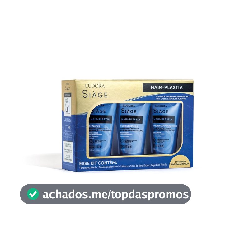 KIT SIAGE HAIR PLASTIA MINI