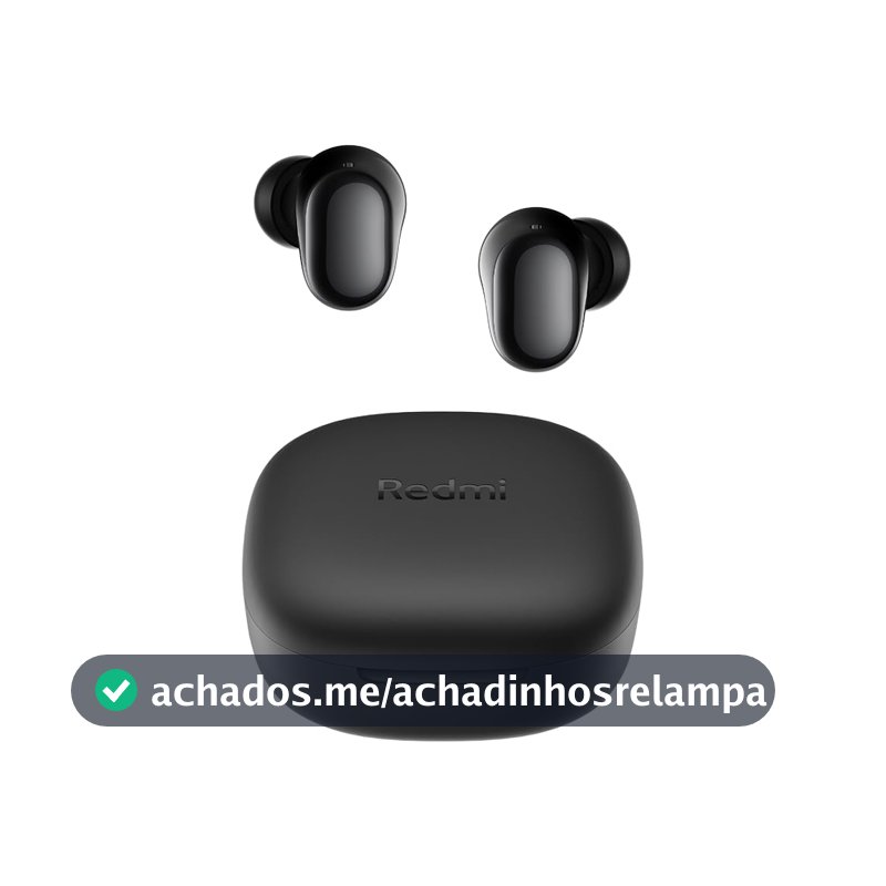 Fone Bluetooth Redmi Buds 6 Play Xiaomi, Preto (XM812PRE)