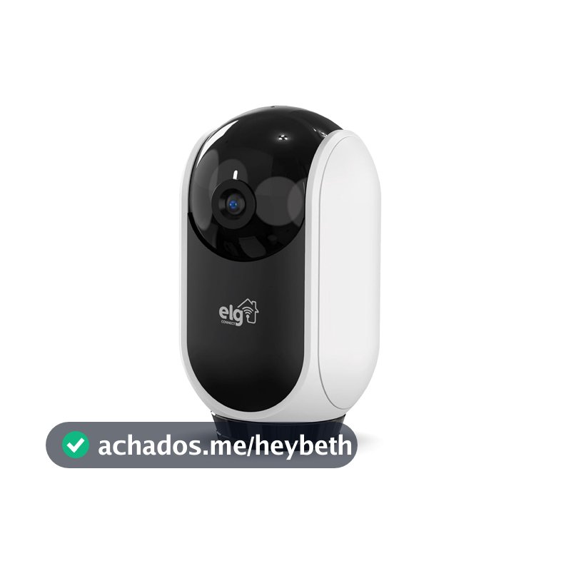 ELG Câmera Robô Wi-Fi Full HD 360° com Rastreamento de Movimento