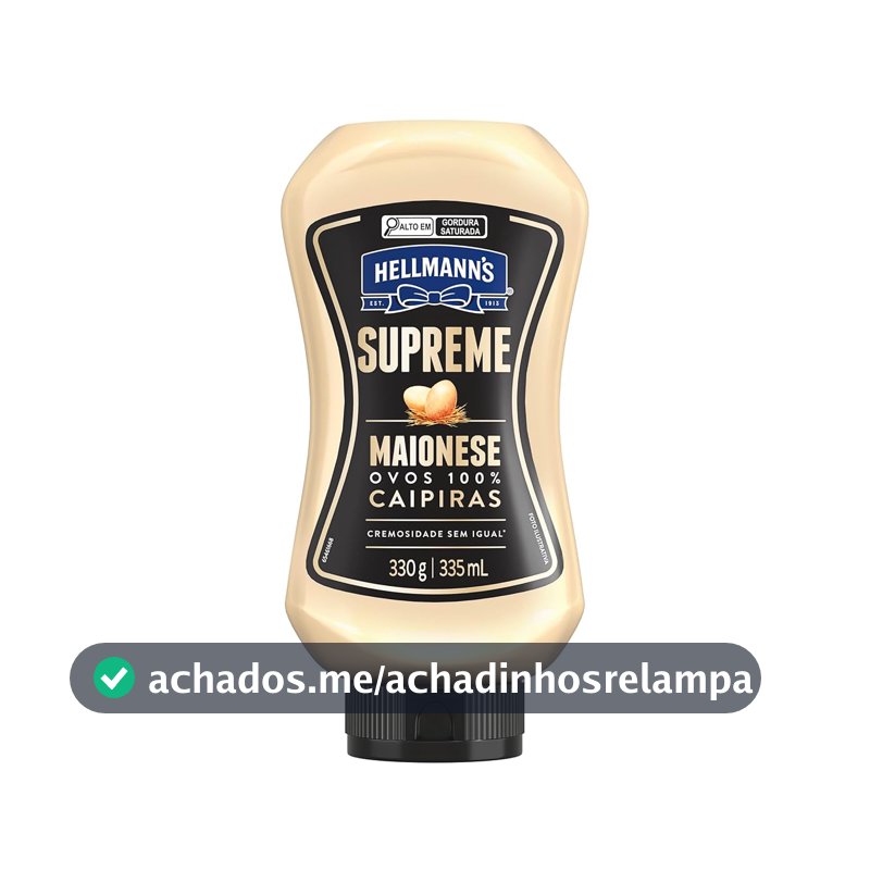 Hellmann's Maionese Supreme 330G