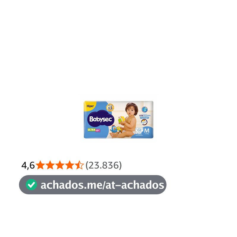 Babysec Fraldas Descartáveis Ultrasec Galinha Pintadinha, 72 Unidades, Tamanho M 5 - 9, 5 Kg, Babysec, Azul, M