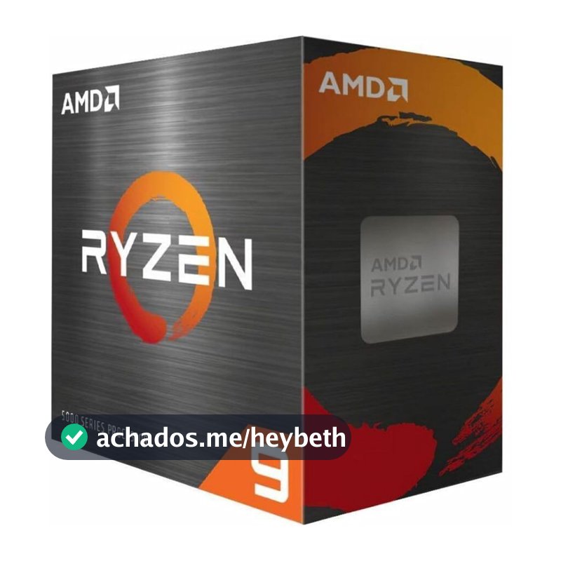 Processador AMD Ryzen 9 5900XT Box (AM4/ 16 Cores/ 32 Threads/ 4.8GHz/ 72MB Cache/Sem Video/Sem Cooler)