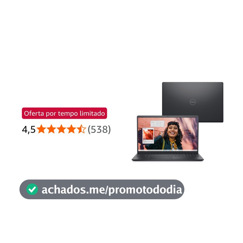 Notebook Dell 15 I15-I1300-A60P, Intel Core i5-1334U, Windows 11 Home
