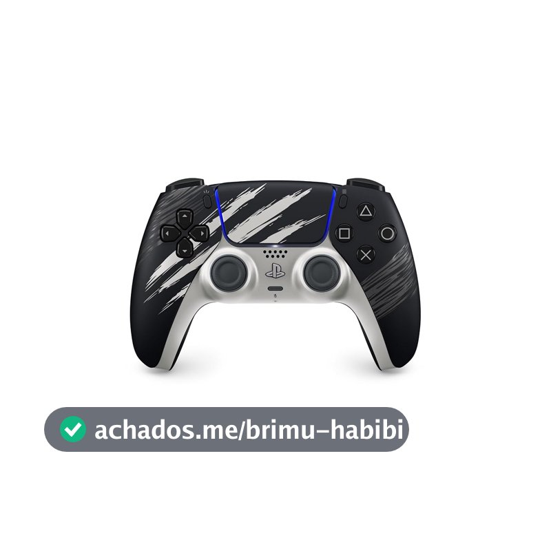 Controle sem fio DualSense® – Edição Limitada Adamantium de Marvel's Wolverine