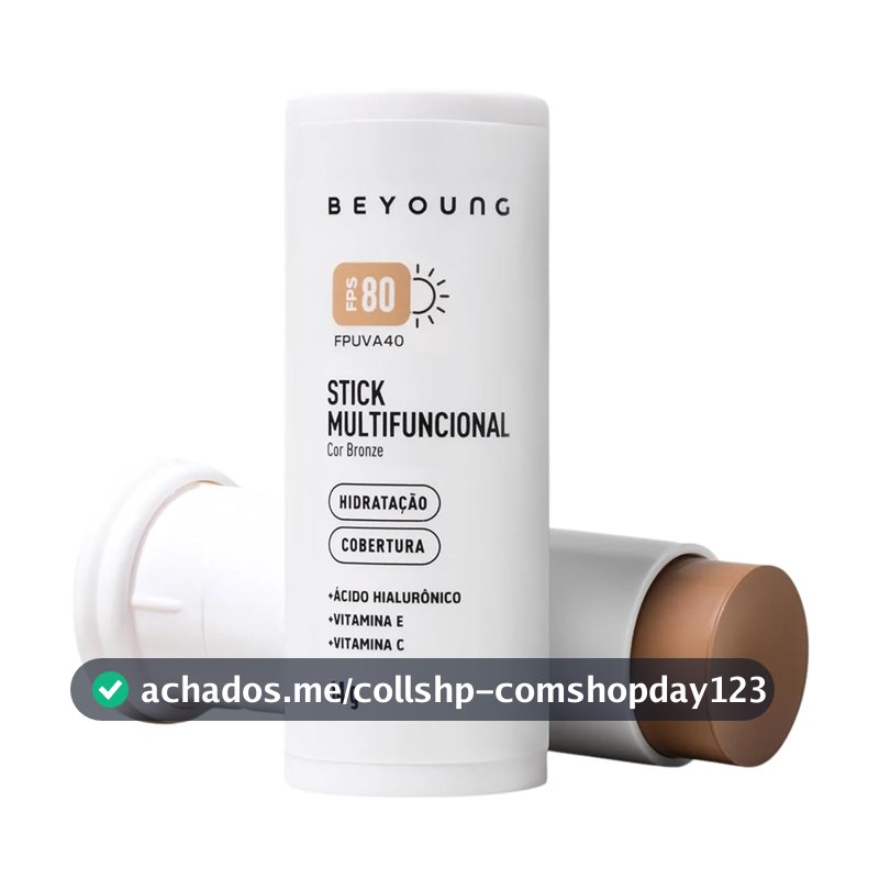 Beyoung Stick Multifuncional Com Cor FPS 80 Bronze 14g