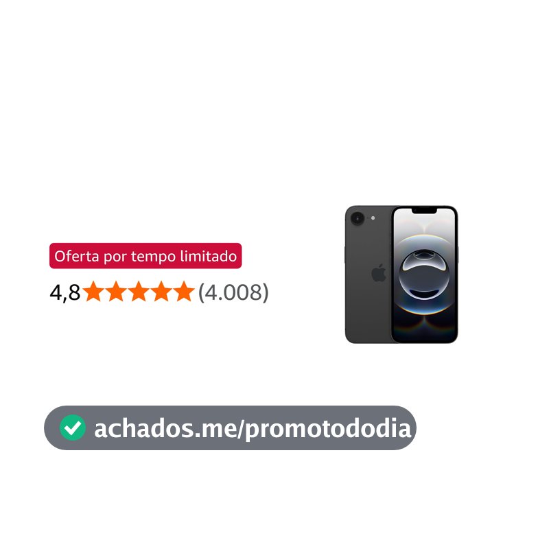 Apple iPhone 16e de 128 GB — Preto
