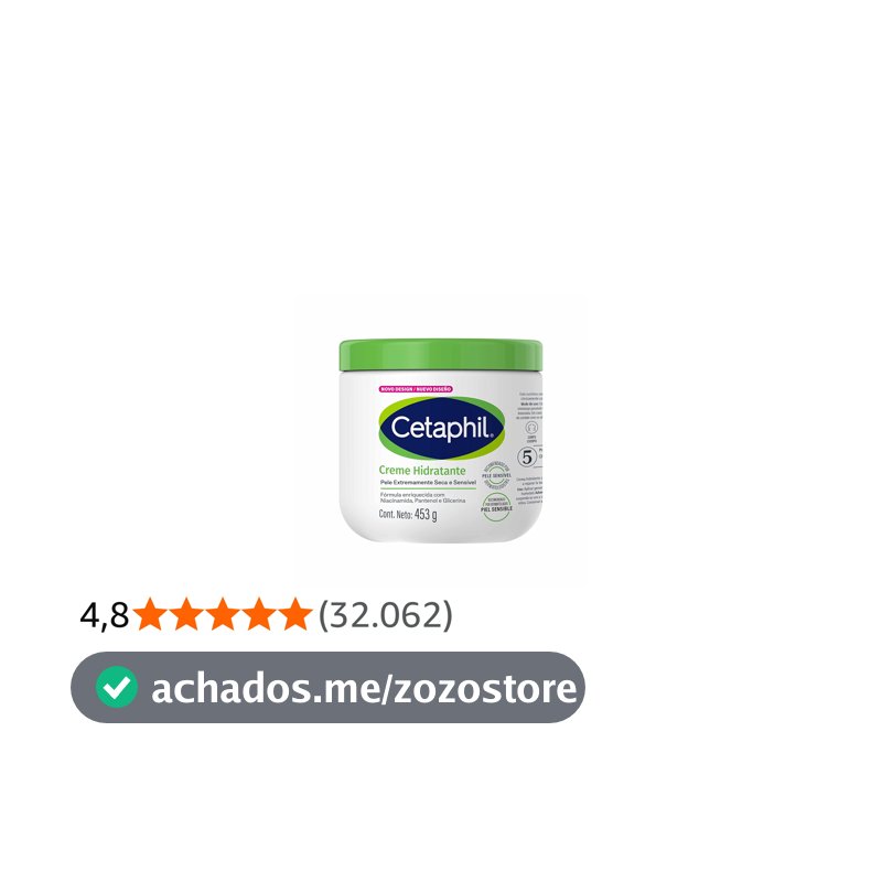 Cetaphil Creme Hidratante