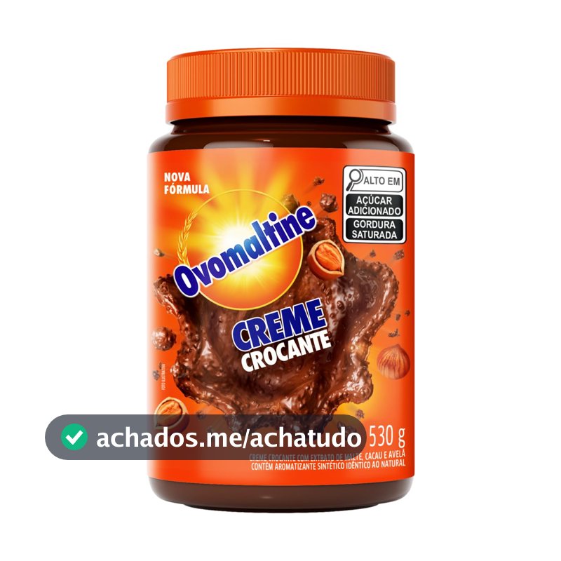 Creme Crocante Ovomaltine, 530g