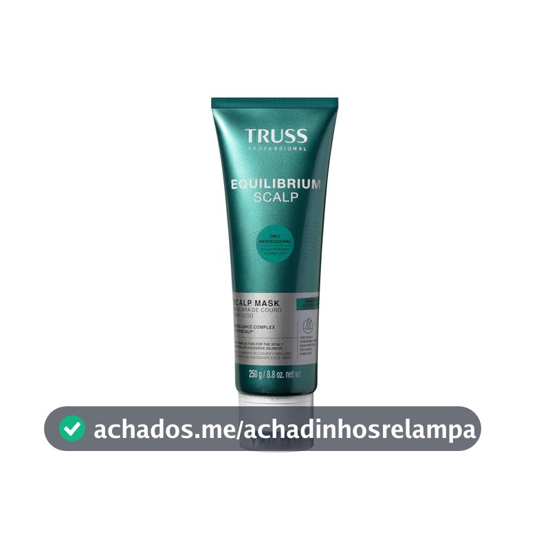 Truss Equilibrium Scalp Máscara de Couro Cabeludo 250g