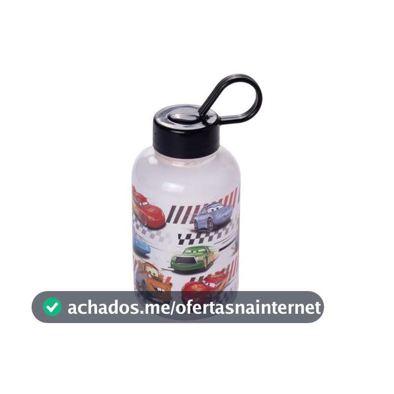Garrafa Cilindrica Carros 280Ml Plasútil