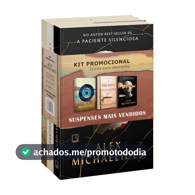 Kit A paciente silenciosa & grandes thrillers