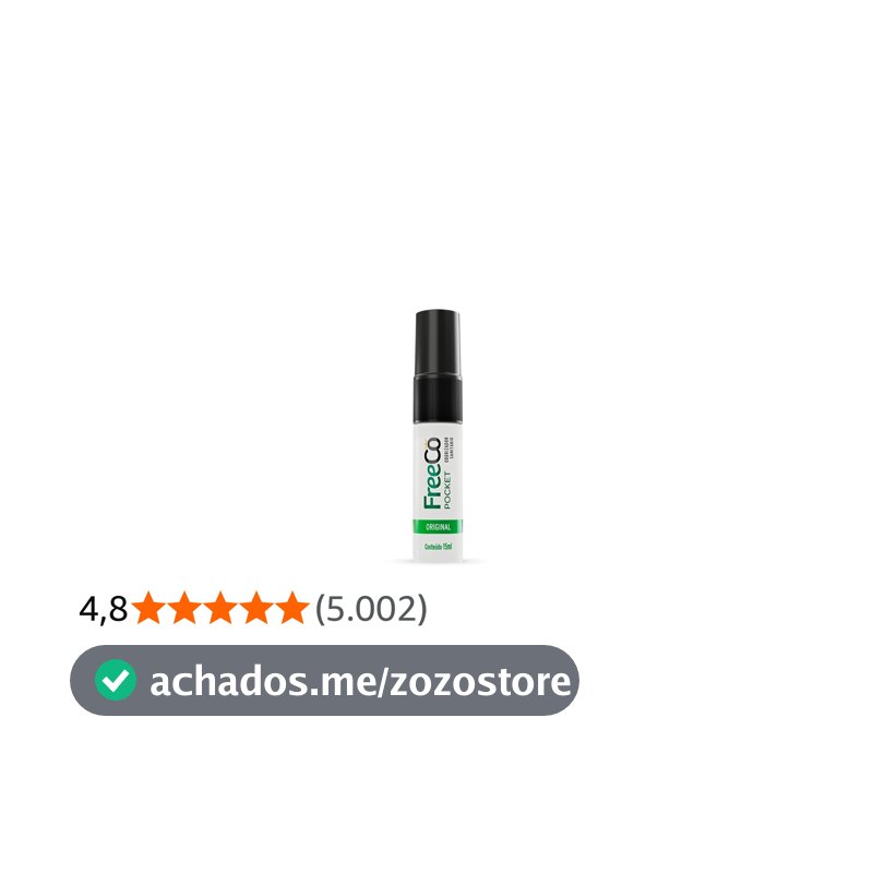 Freecô Bloqueador De Odores Sanitários - Original Pocket 15ml