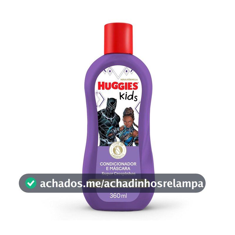 Condicionador Huggies Kids Super Crespinhos 360 ml