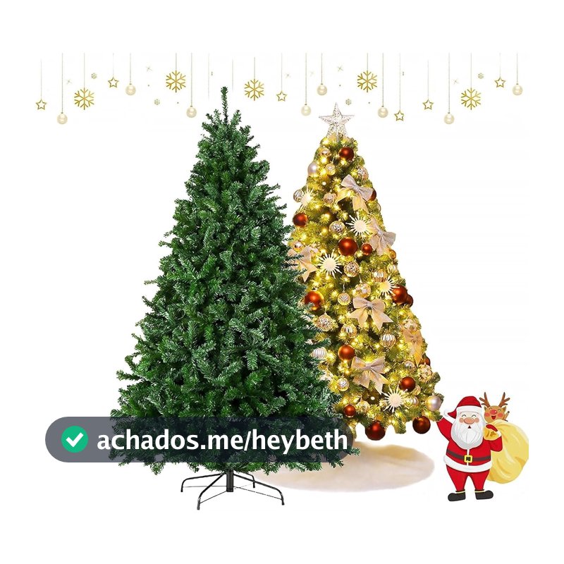 BEMMY Árvore De Natal, 1.5m 700 Galhos Árvore De Natal, Arvore Pinheiro de Natal Verde Tradicional. A única Loja Autorizada "Bemmy-BR"