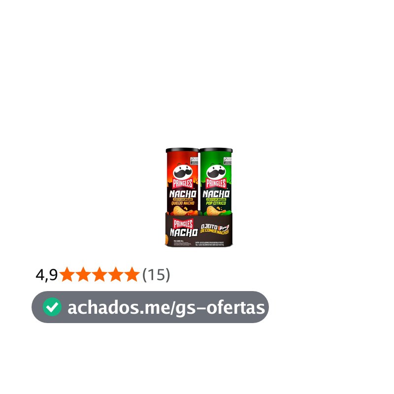 DuoPack Pringles Nacho 200g