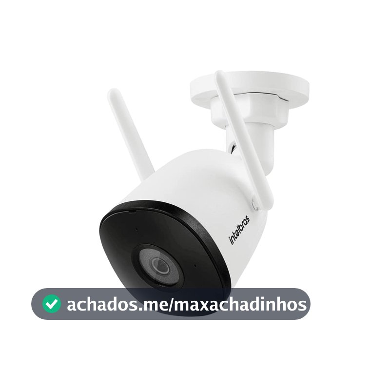 Câmera Inteligente Compatível com Alexa Wi-Fi Full HD iM5 SC Branco Intelbras