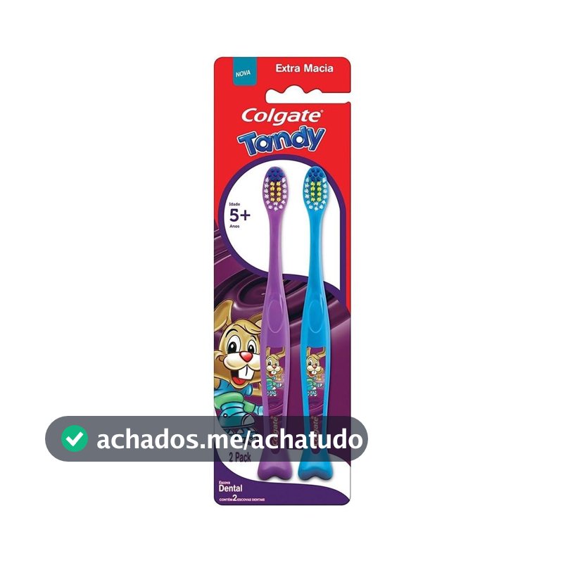 Colgate Tandy Escova de Dente Infantil, 2 Unidades