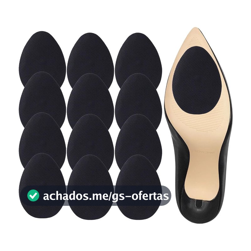 12 peças de protetor de sola de sapato, aderências de sapato na parte inferior dos sapatos, almofadas antiderrapantes para a parte inferior dos sapatos, adesivos de borracha premium, adesivos