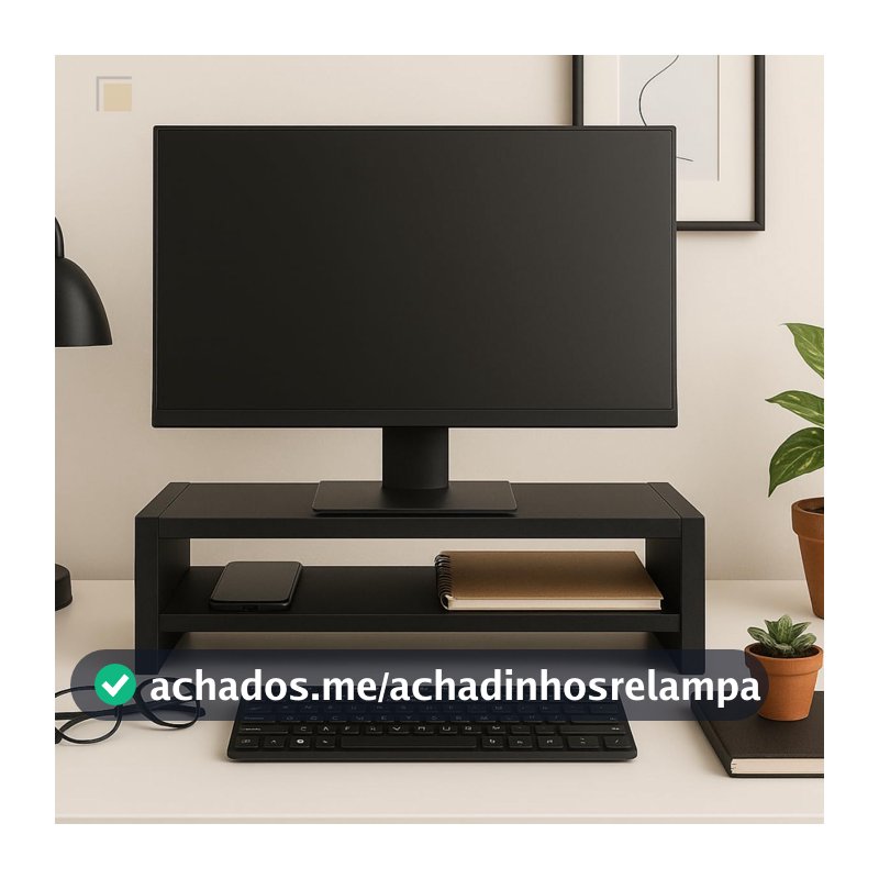 Base Apoio para monitor escritorio Office tela PC