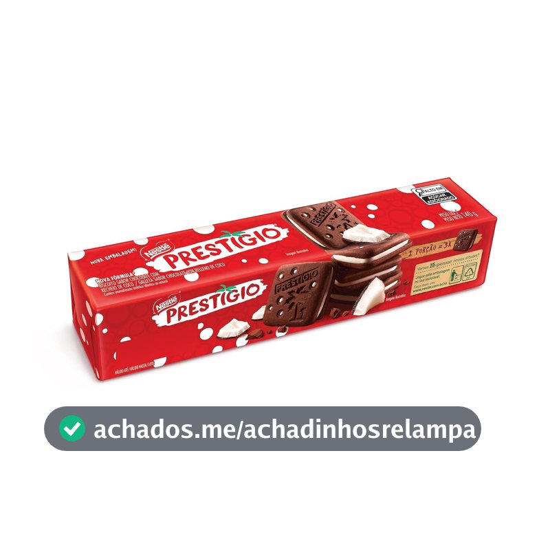 Biscoito Recheado Prestígio 140g