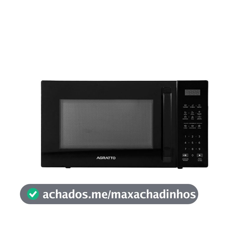 Micro-ondas Agratto AMIC01N-02 Preto 32L