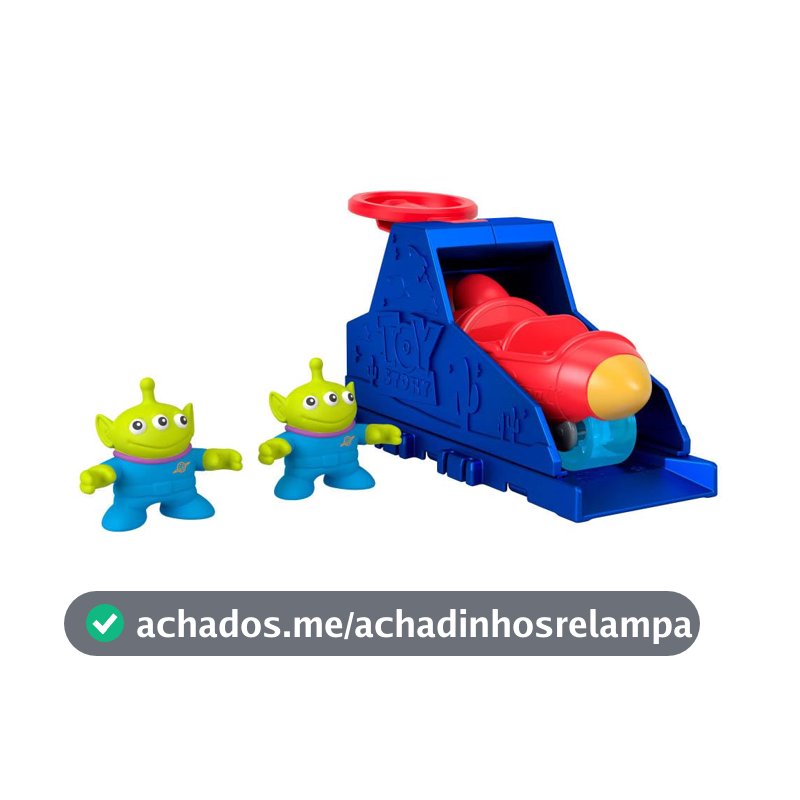 Brinquedo Lançador do Alienígena Toy Story 5 Imaginext Mattel. Diversão