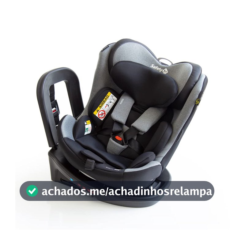 Cadeirinha Safety 1st, i-NXT, 0 a 36kg, com Giro 360° e Isofix, Grey Urban