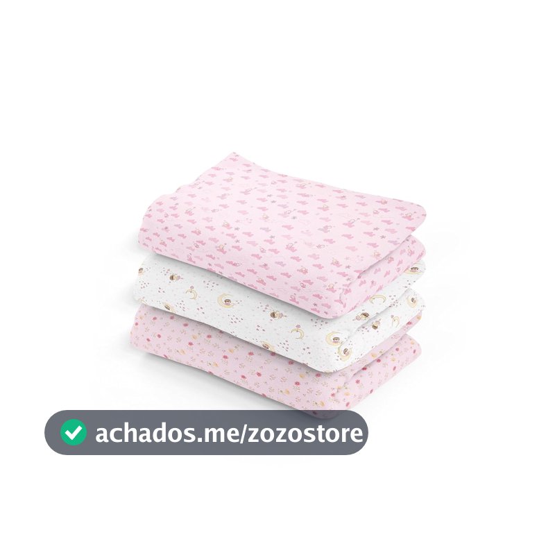 Papi Textil Cueiro Flanelado Papi Estampado 80Cm X 60Cm Contem 03 Un