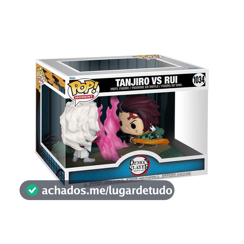 Funko Pop! Moment: Demon Slayer - Tanjiro vs. Rui