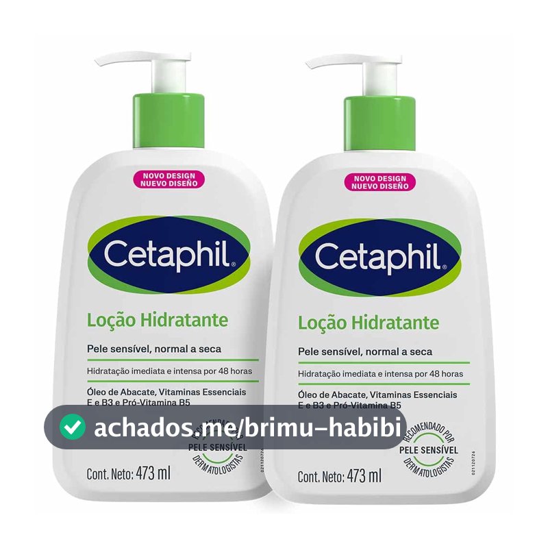 Cetaphil Kit - 2 Loções Hidratantes
