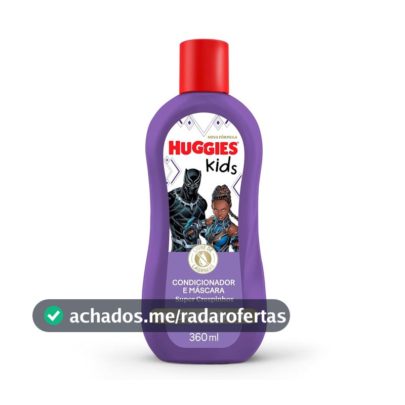 Condicionador Huggies Kids Super Crespinhos 360 ml