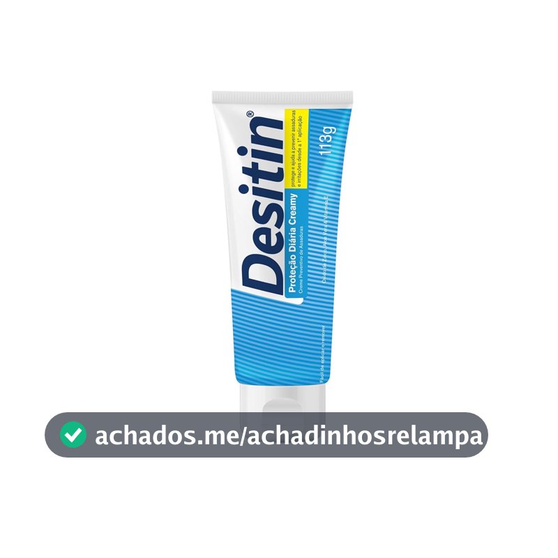 Creme Preventivo de Assaduras para Bebês Desitin Creamy, 113g