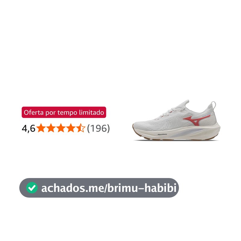 Tênis Mizuno Sunrise