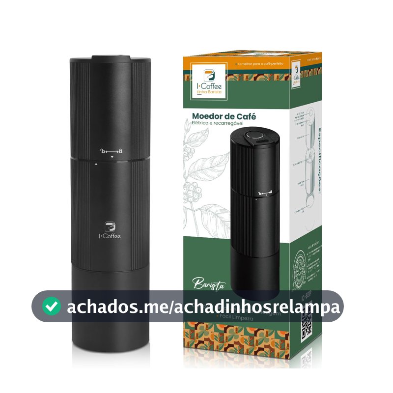 Moedor de Café Automático Portátil, Configuração Multi Moagem
