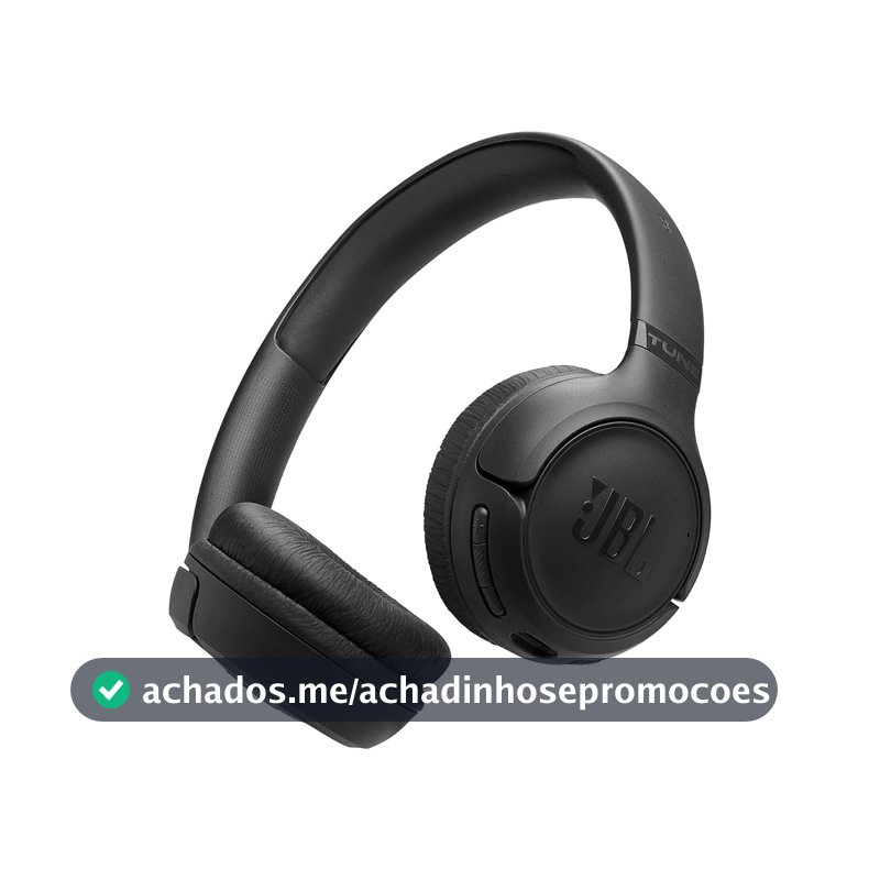 JBL, Fone de Ouvido Bluetooth Over-Ear, Tune 530BT, Sem Fio, Até 76 Horas de Bateria - Preto