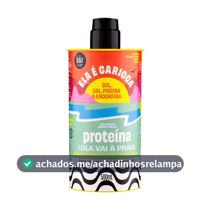 Ela é Carioca Proteína Capilar 500g, Lola Cosmetics