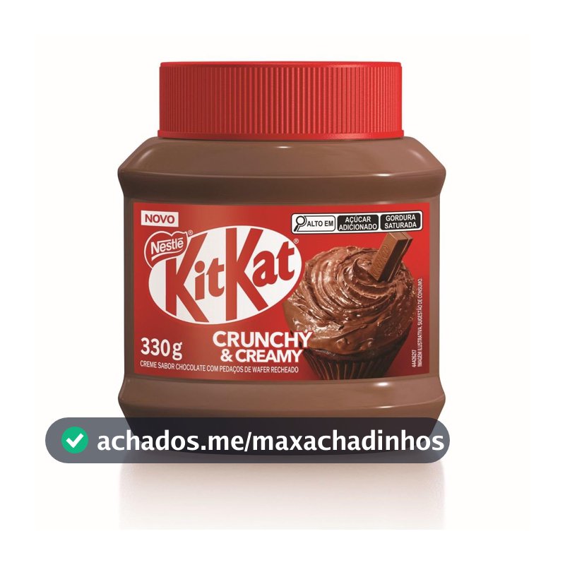 KitKat Creme Crocante de Chocolate – Pasta para Passar, 330 g