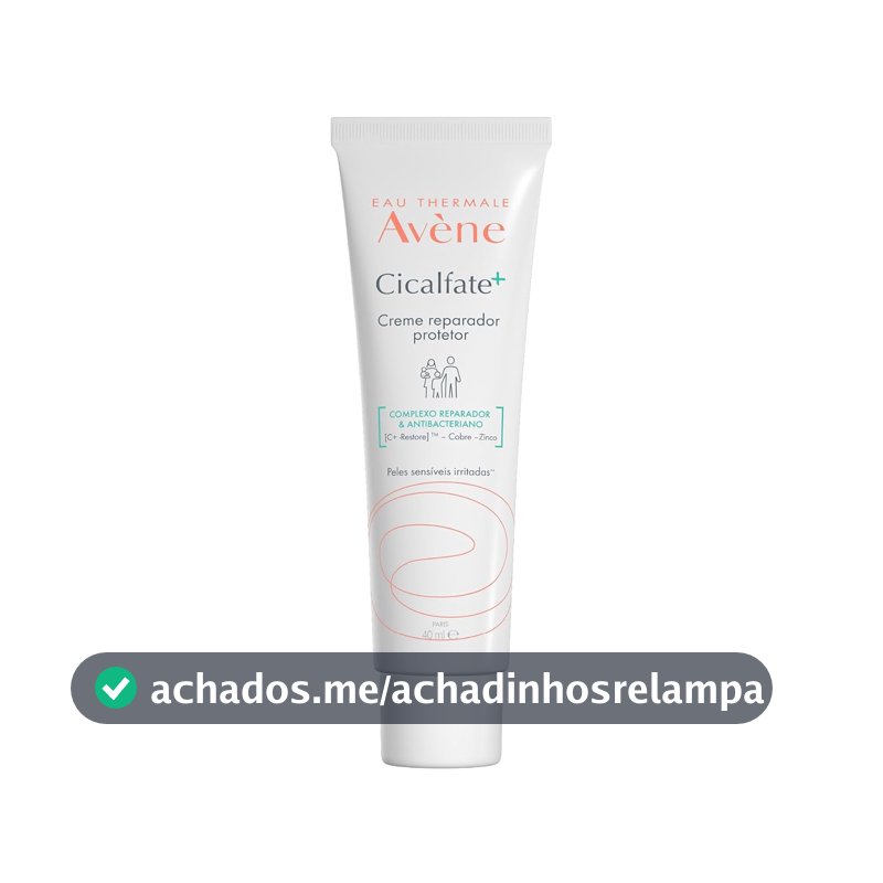 Creme Reparador Facial Avène Cicalfate+, Nutre e Repara Pele Irritada, com Água Termal, Sulfato de Cobre e Zinco, 40ml