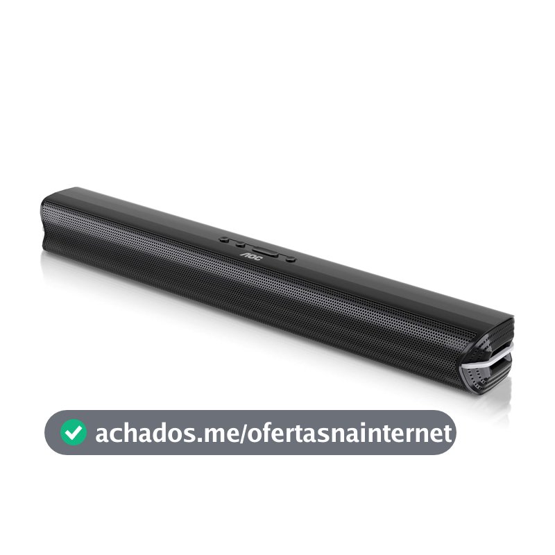 AOC ACS2410 Caixa de Som Soundbar 2.0 Canais