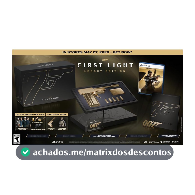 007 First Light - Legacy Edition - PlayStation 5