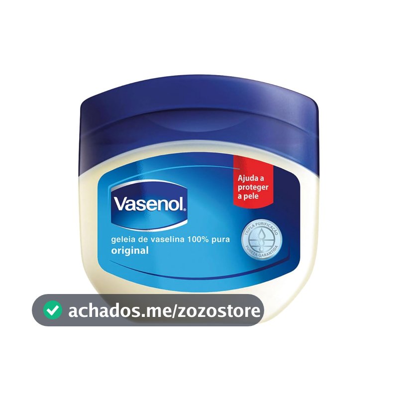 Vasenol Geleia de Vaselina Hidratante para Pele Ressecada