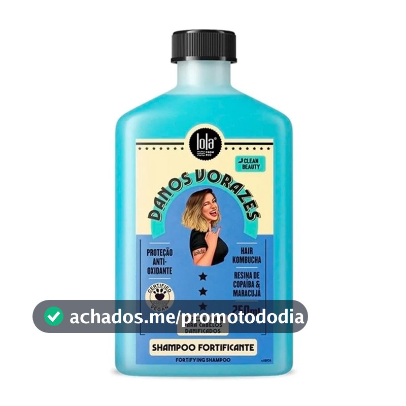 Danos Vorazes Shampoo 250ml, Lola Cosmetics