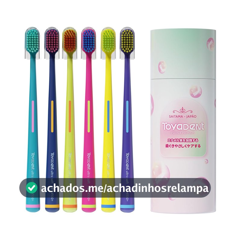 TOYADENT Escova Dentes Adulto Ultra Macia 6 Unidades