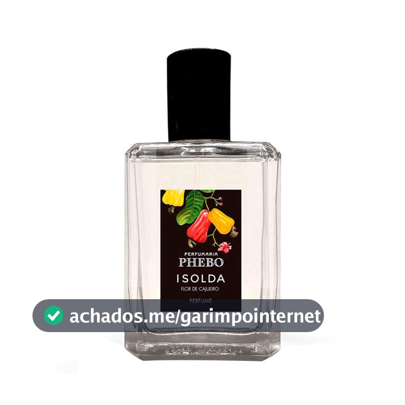 Isolda Flor de Cajueiro Phebo Eau de Parfum - Perfume Unissex 100ml