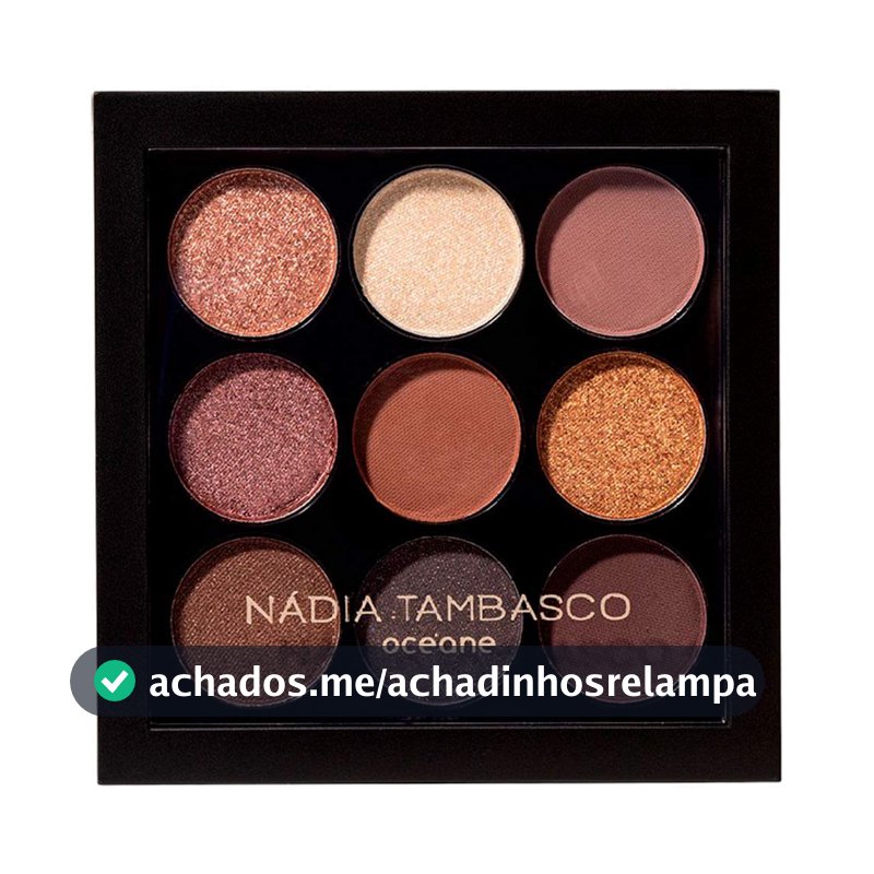 Océane Paleta de Sombras Nádia Tambasco By Océane - To Go Basic 7,2g