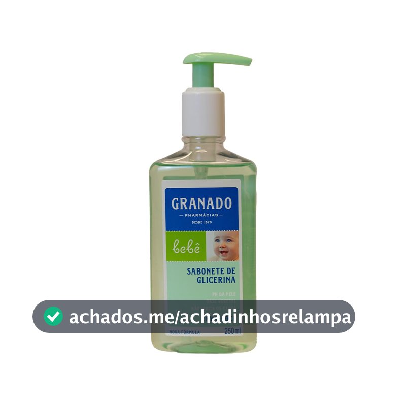 Granado Sabonete Líquido Bebê Glicerinado, Erva Doce, 250ml
