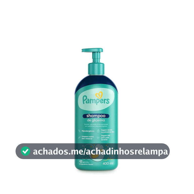 Pampers Shampoo Glicerina 400ml
