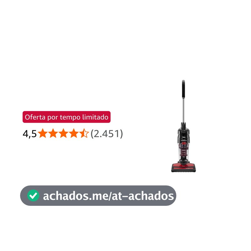 Philco Aspirador Pó Vertical Power Clean 2000W PAS4000V 220V