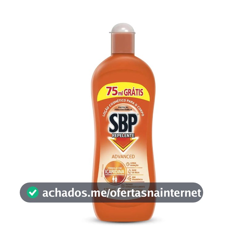SBP Repelente Advanced Loção 175 ml